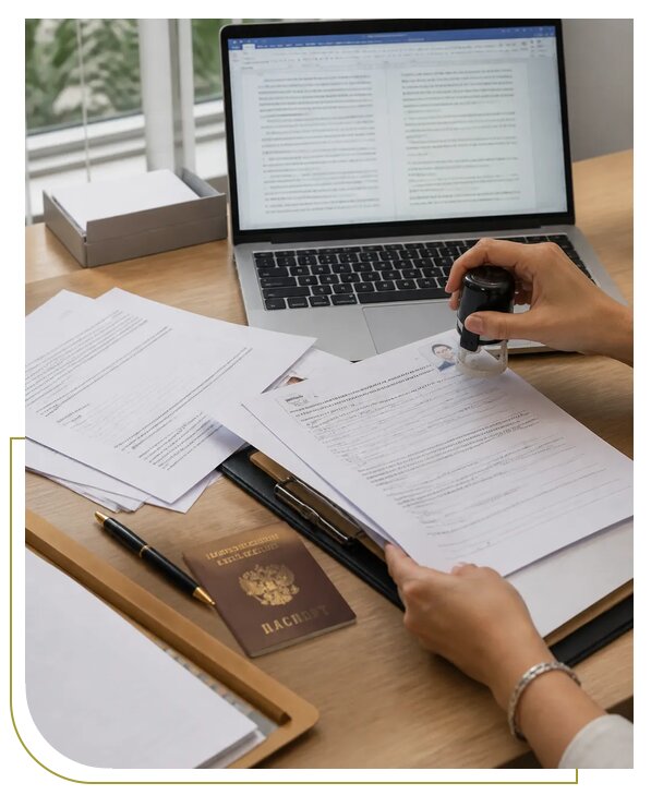 Профессиональный перевод документов для визы на Пхукете из Мегиона